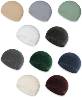 10 Pieces Kufi Hats for Men Muslim, Cotton Breathable Cap for Muslim Men and Women, Muslim Clothes