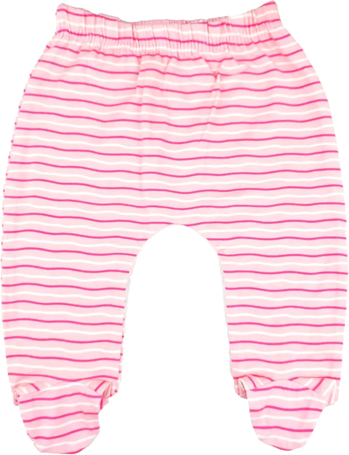 123 Bear Baby Soft Cotton Spandex Pants with Feet