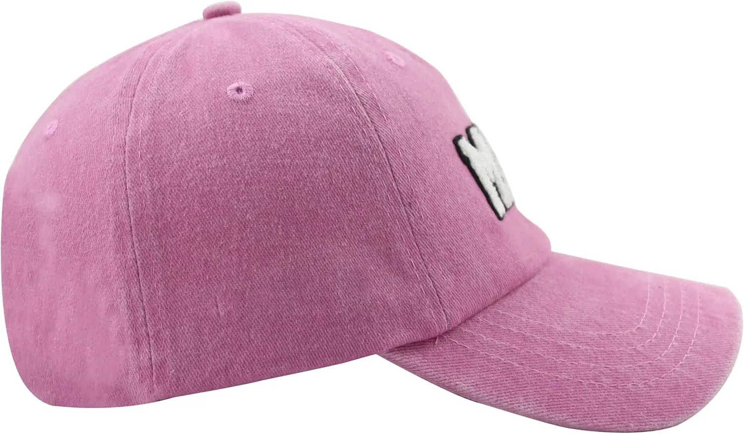 2 Pcs Mama and Mini Hats, Cute Adjustable Cotton Parent-Child Baseball Cap