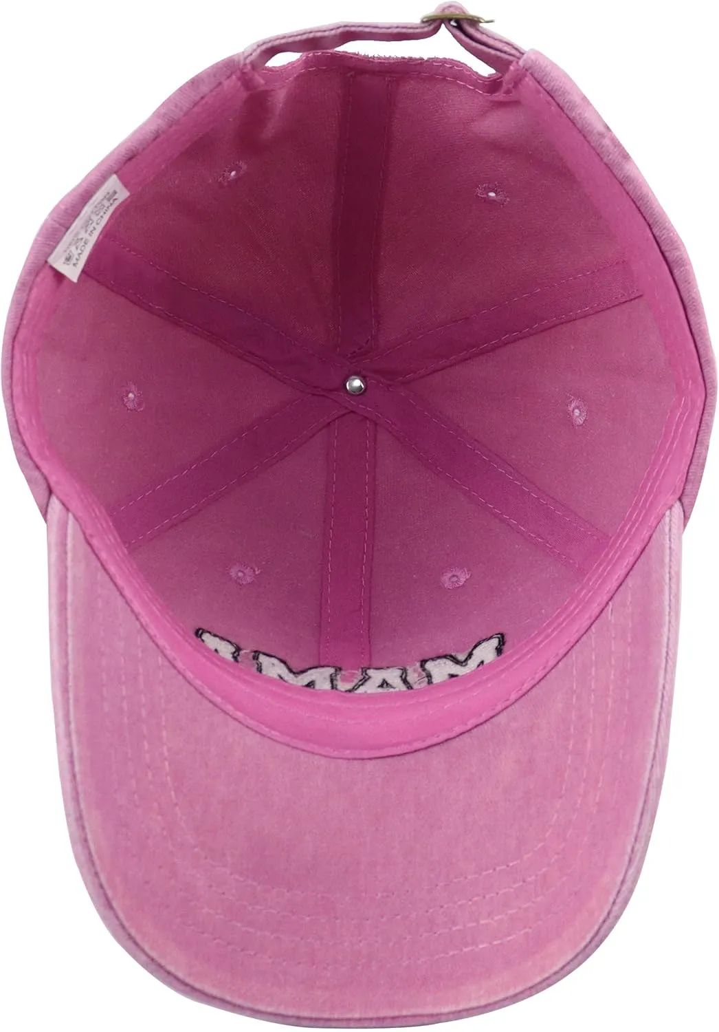 2 Pcs Mama and Mini Hats, Cute Adjustable Cotton Parent-Child Baseball Cap