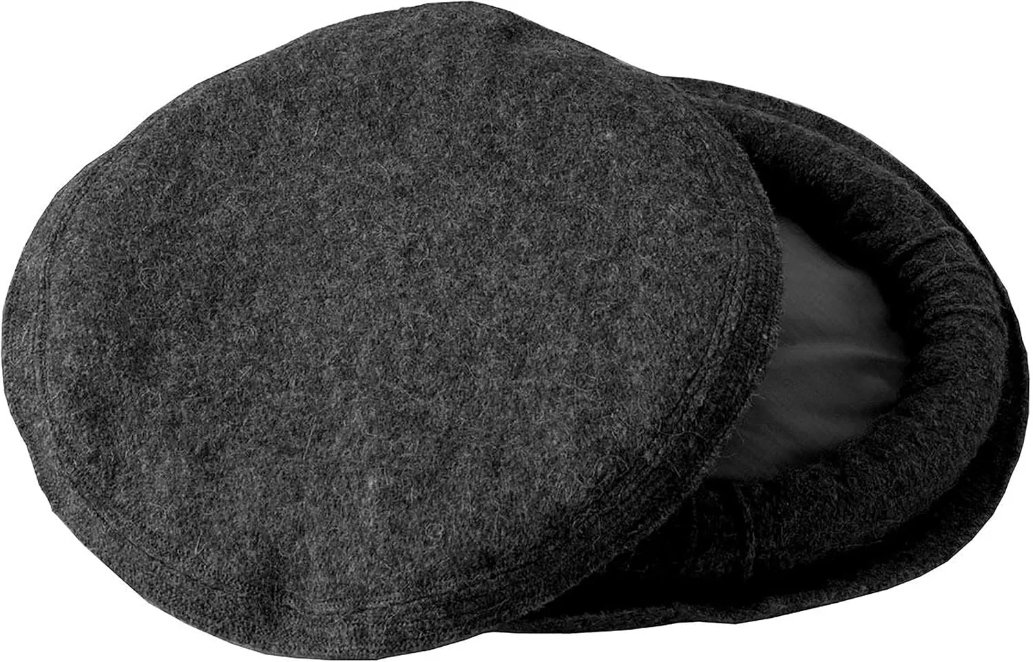 Afghani Handmade Hat Chitrali Pakol Cap Peshawari Gift 100% Wool