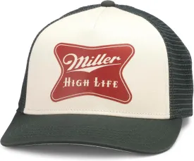AMERICAN NEEDLE Miller High Life Beer Patch Unisex Adjustable Snapback Baseball Hat