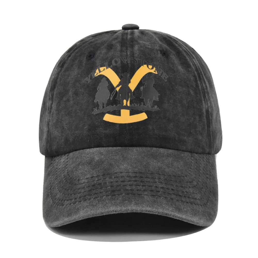 Baseball Cap Spring Summer Solid Sunhat Print Men Women Outdoor Cotton Snapback Caps Ponytail Fishing Hat Vintage Visor