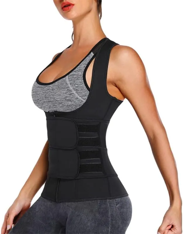 Corset Top Bodysuit Plus Size Black Shapewear Waist Trainer Corset Top