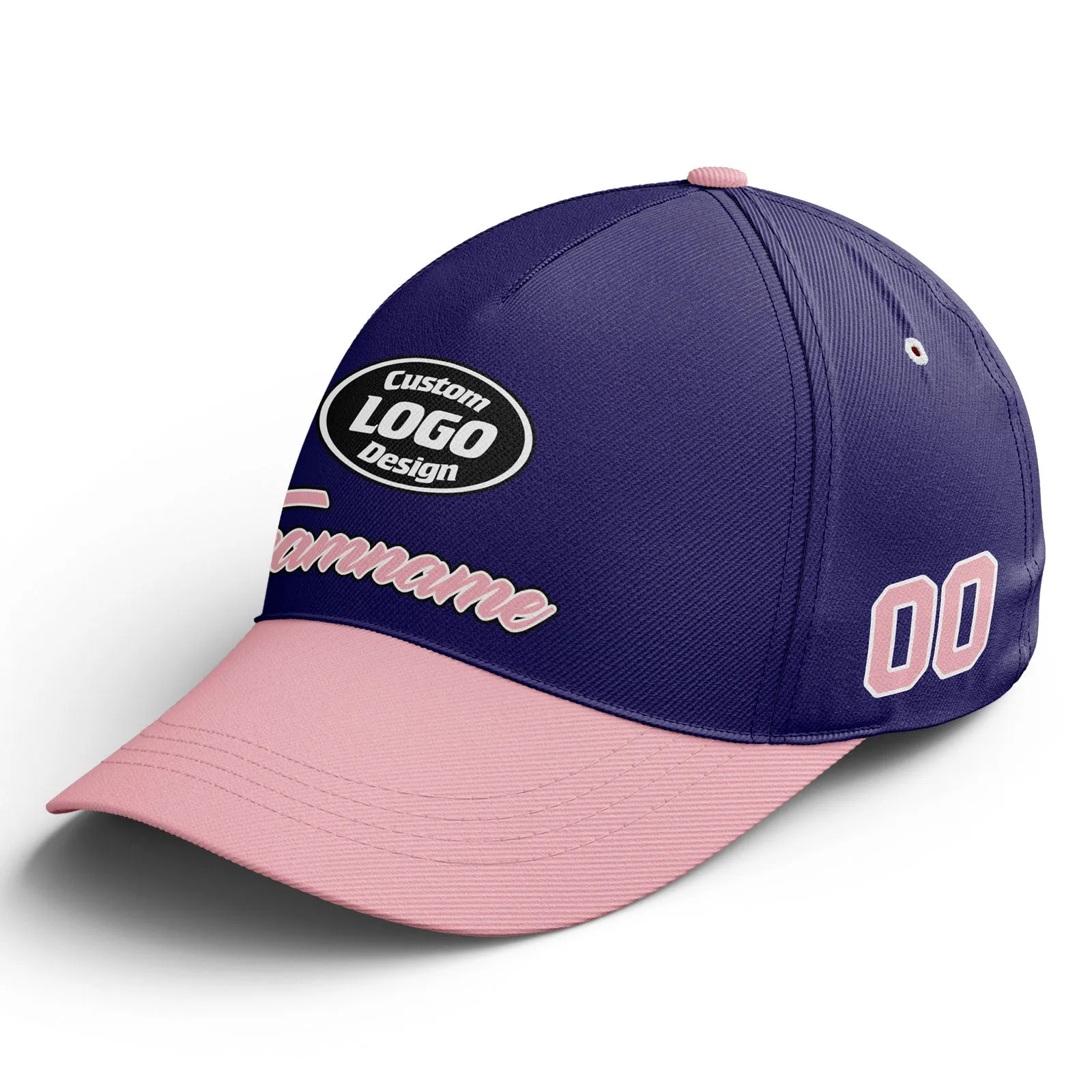 Custom Hat Sport Design Cap Stitched Adjustable Personalized BBCA-D028015-19