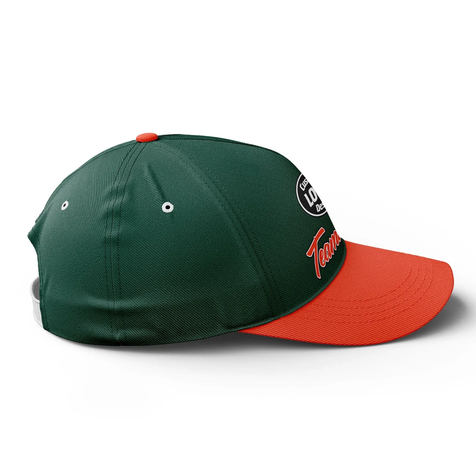 Custom Hat Sport Design Cap Stitched Adjustable Personalized BBCA-D028015-5