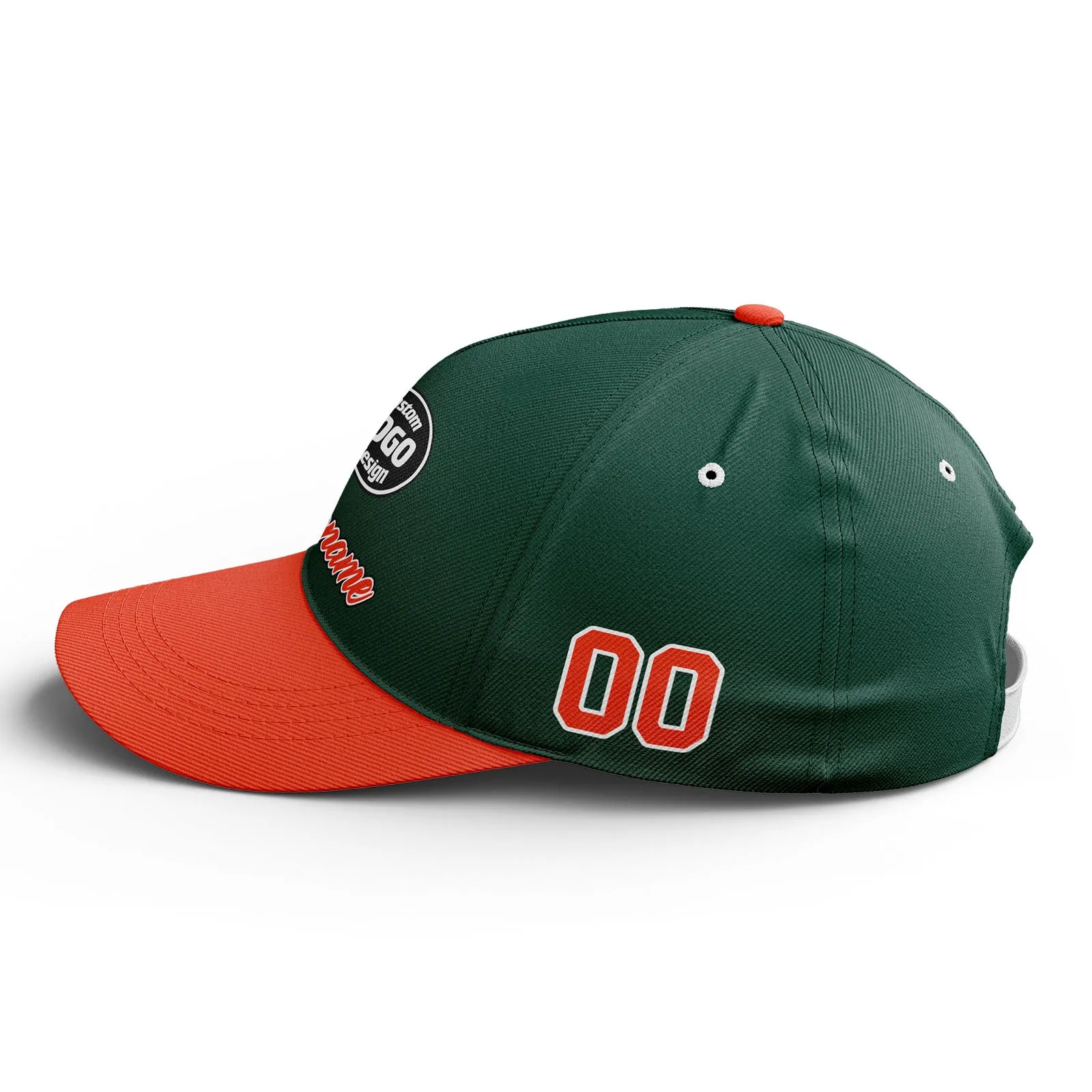 Custom Hat Sport Design Cap Stitched Adjustable Personalized BBCA-D028015-5