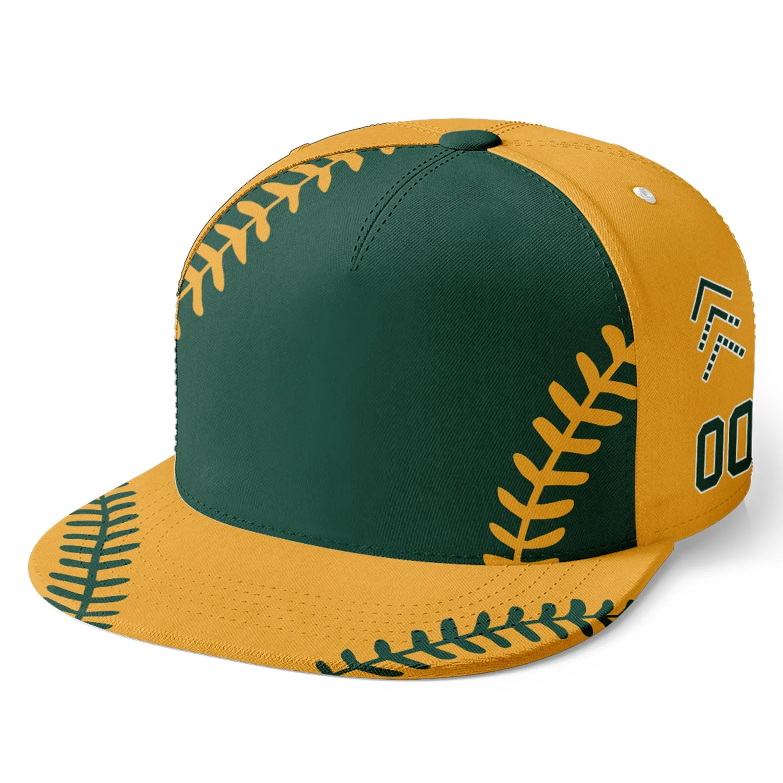 Custom Hat Sport Design Cap Stitched Adjustable Personalized PR067-D023011-9