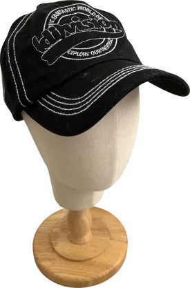 (Di)Vision Black Embroidered Cap One Size