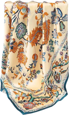 Grace Scarves 100% Silk Scarves, Extra-Large and XX-Large