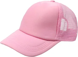 IZUS 1-4T Toddler Cute Mesh Trucker Hat Baby-Girls Foam Baseball Caps Adjustable Snapback Strap Two-Tone Visor Hat Baby-Boys