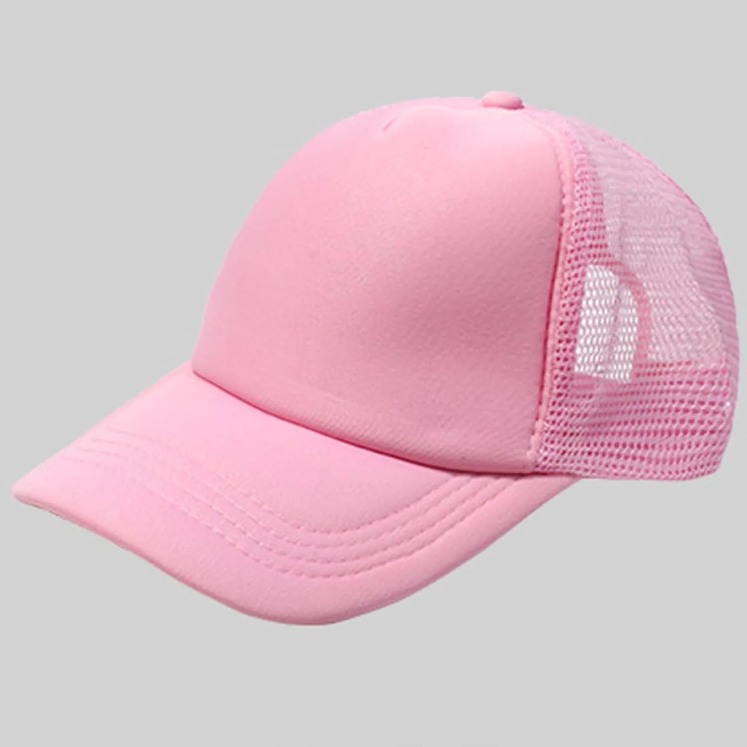 IZUS 1-4T Toddler Cute Mesh Trucker Hat Baby-Girls Foam Baseball Caps Adjustable Snapback Strap Two-Tone Visor Hat Baby-Boys