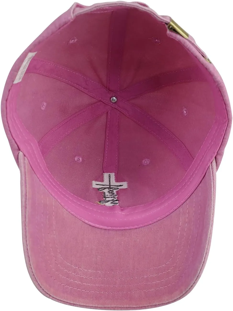 Jesus Cross Hat for Men Women, Funny Adjustable Cotton Embroidered Christian Religious Faith Baseball Cap