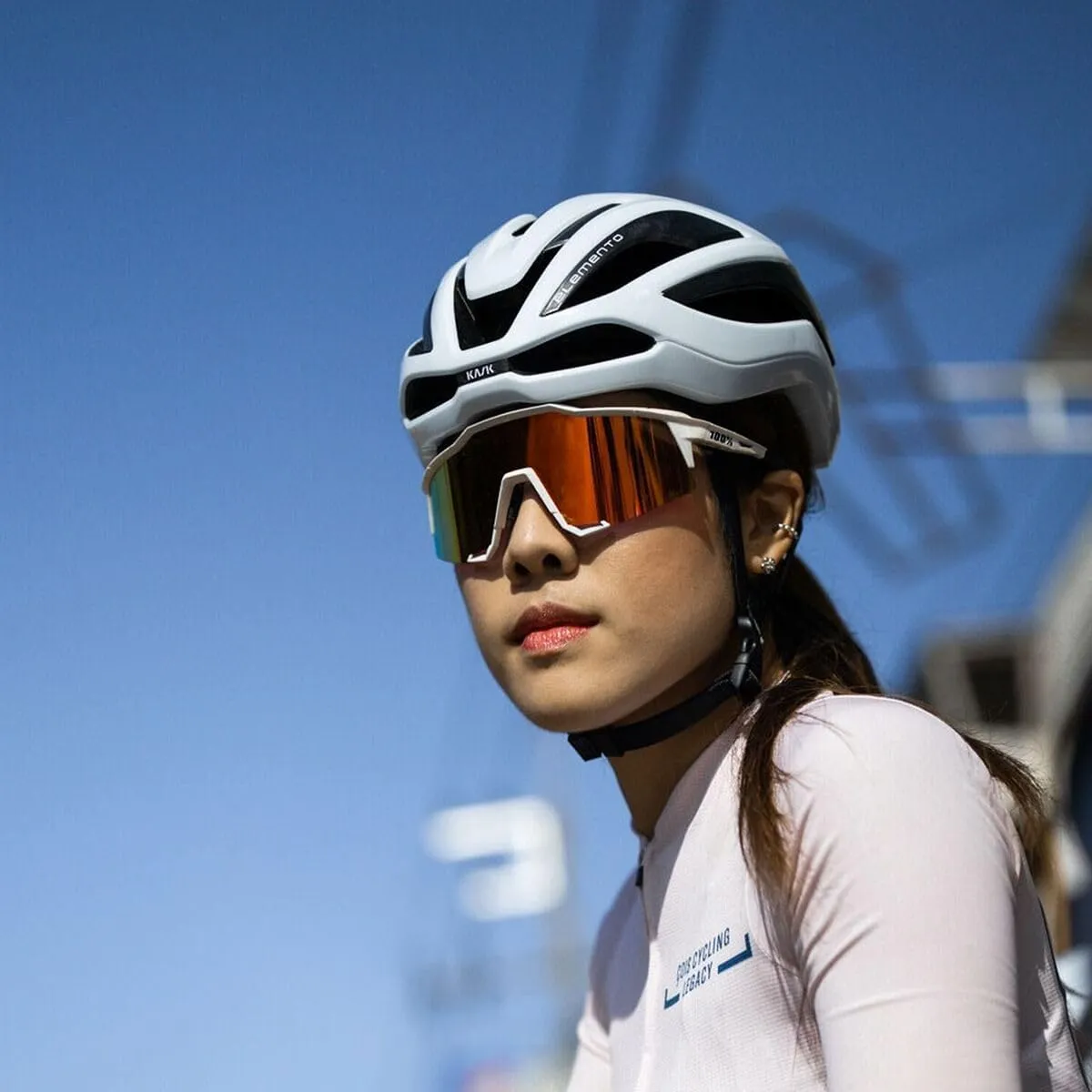 KASK Elemento Bike Helmet I Aerodynamic Road Cycling, Gravel & Mountain Biking, Cyclocross Cycling Helmet