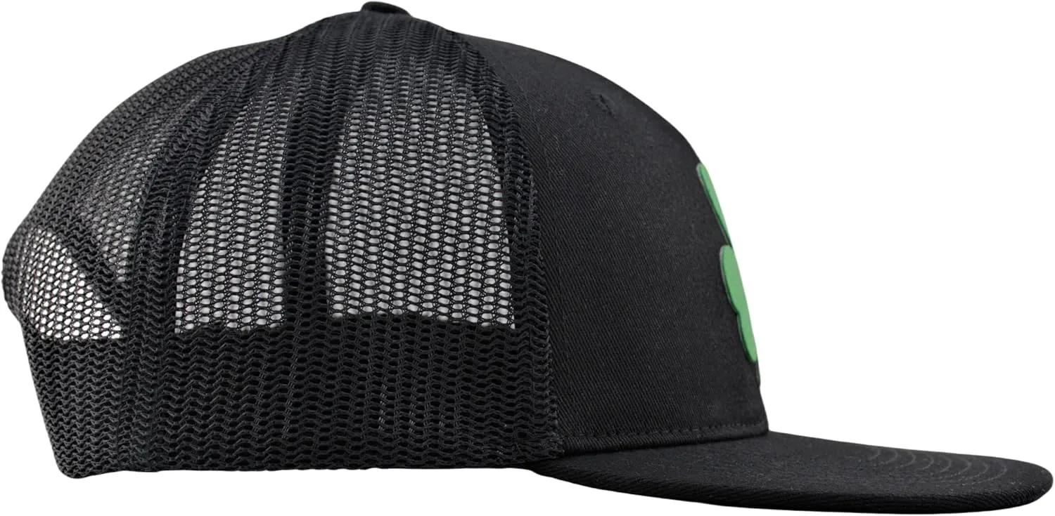 Men Flat Brim Trucker Hat(M,L,XL,XXL),Plain Blank Adjustable Solid Color Snapback Baseball Caps