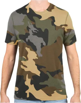 MERIWOOL Mens Merino Wool Short Sleeve T Shirt Lightweight Base Layer