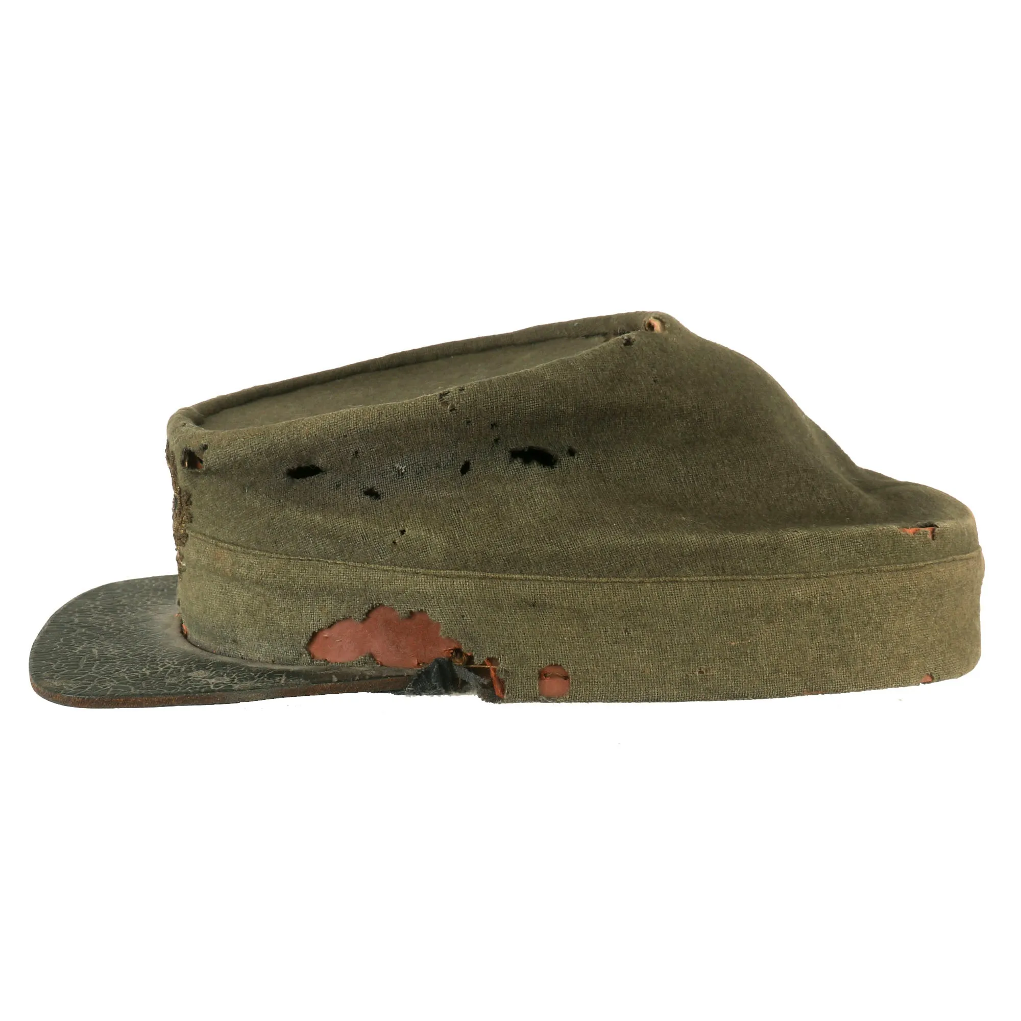 Original Early Indian Wars Model 1872 U.S. Army Kepi With Pattern 1851 Bullion Embroidered Officer’s Insignia for “54th Supply Department”