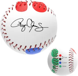 Roger Clemens Pitching Trainer | Color Coded Finger Placement Marks | Instructional Booklet Included