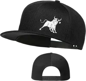 Skull Finger Flat Bill Hats for Men Black Mens Snapback Hat Baseball Cap Fitted Hat Rock N Roll Skeleton Hand Snap Backpack