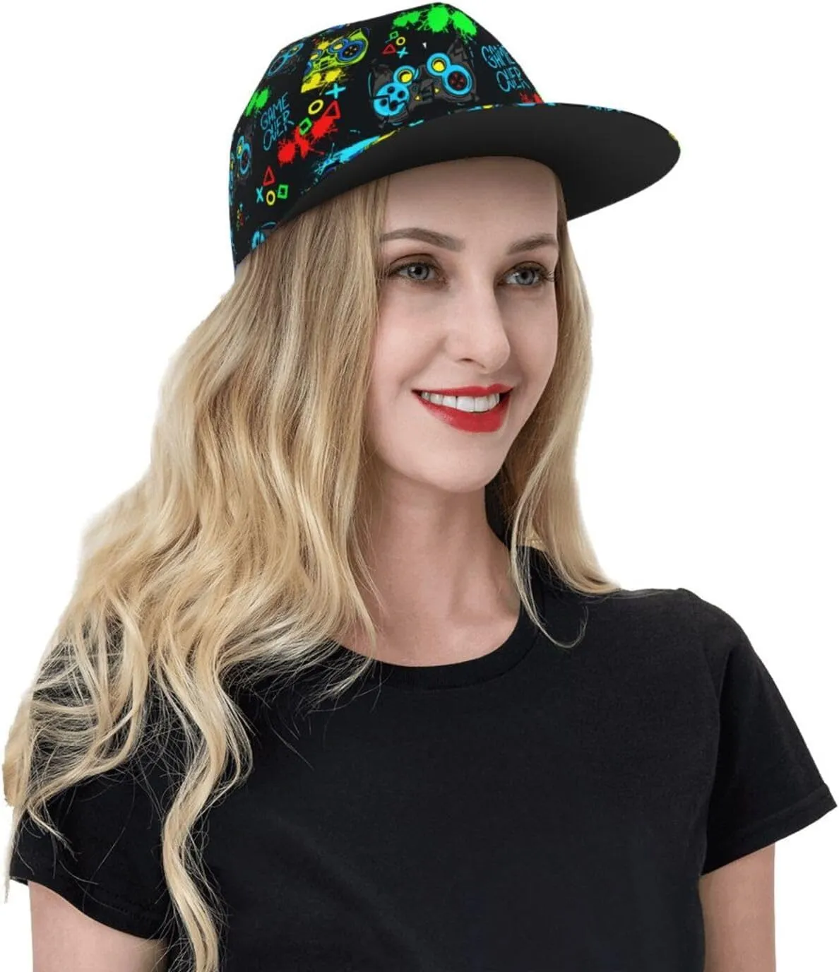 Supdreamc Casual Baseball Cap Hat Snapback Cap Hip Hop Trucker Hat for Dance Hiking